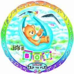 Singender Folienballon It�s a Boy  � 71cm