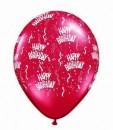 1 Rundballon Happy Birthday von Qualatex � 90cm