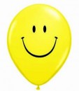 10 Rundballons von Qualatex Smiley � 13cm