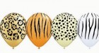 10 Rundballons Safari � 28 cm 