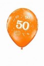 10 Rundballons  Zahl 50  von Qualatex � 13cm