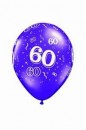 10 Rundballons  Zahl 60  von Qualatex � 13cm
