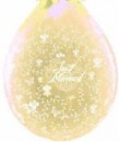 10 Stuffer Qualatex Just Married � 45cm