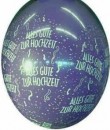 10 Stuffer Qualatex Alles Gute zur Hochzeit � 45cm