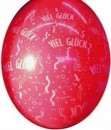 10 Stuffer Qualatex Viel Gl�ck � 45cm