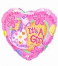 Folienballon It's a girl Pony � 45cm