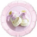 Folienballon Baby Girl Shoes � 45cm 