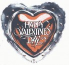 Folienballon Valentine`s Juwel  � 45cm