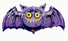 Folienballon wahnsinnige Fledermaus � 90cm