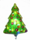 Folienballon Weihnachtsbaum � 80cm