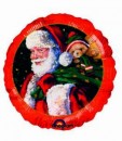 Folienballon Traditional Santa � 45cm