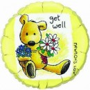 Folienballon Get Well � 45cm 