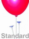 100 wei�e Standard Ballonst�be 40cm