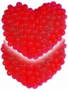 2 Fallnetze Herz 120cm 