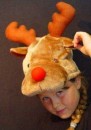 Weihnachtshut Elchkopf