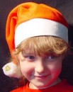 Kinder Weihnachtsm�tze mit 2 Bommeln