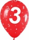 10 Rundballons mit  3  � 30cm