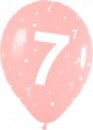 10 Rundballons mit  7  � 30cm