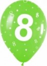 10 Rundballons mit  8  � 30cm