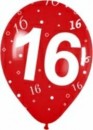 10 Rundballons mit  16  � 30cm