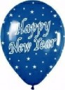 10 Rundballons Happy New Year � 30 cm