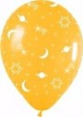 10 bunte Rundballons Space � 30 cm