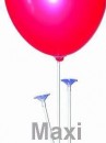 100 wei�e Maxi Ballonst�be 50cm