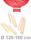10 Riesenballon-Verschl�sse f�r Ballons � 120-160cm 