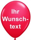 100 bedruckte Luftballons  Ihr Wunschtext 