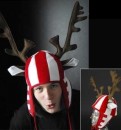 Weihnachtsm�tze  rasender Rudolph 