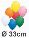 100 Rundballons in Perlenfarben � 33cm