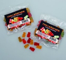 Scharfe Gummis im Beutel 100g