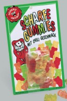6 scharfe Gummis