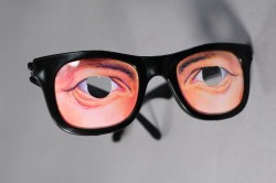 Scherz-Brille mit Augen