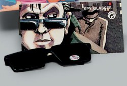 Scherz-Brille mit R�ckspiegel