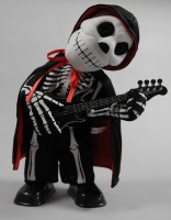 Tanzendes Skelett mit Gitarre 36cm
