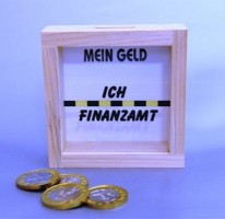 Notfall-Set 'Ich und Finanzamt' Spardose
