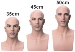 Dekorationskopf Vincent mit Make-up