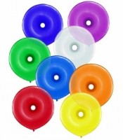 50 bunte Ringballons � 40cm 