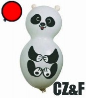 1 Figurenballon Panda 70cm 