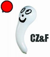 1 Figurenballon Geist 60cm 