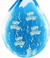 10 Stuffer Qualatex Happy Birthday � 45cm