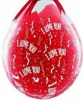 10 Stuffer Qualatex I Love You � 45cm