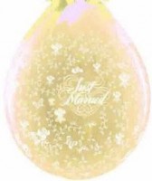 10 Stuffer Qualatex Just Married � 45cm