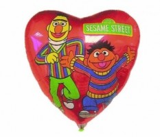 Folienballon Ernie&Bert � 45cm