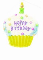 Folienballon Happy Birthday Kuchen � 69cm