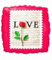 Folienballon Liebesbrief � 45cm 