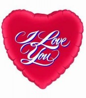 Folienballon I love You � 45cm 