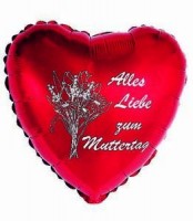 Folienballon Alles Liebe zum Muttertag � 90cm
