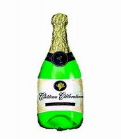 Folienballon Champagnerflasche 91cm